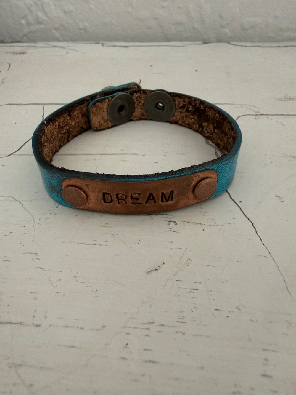 Leather bracelet